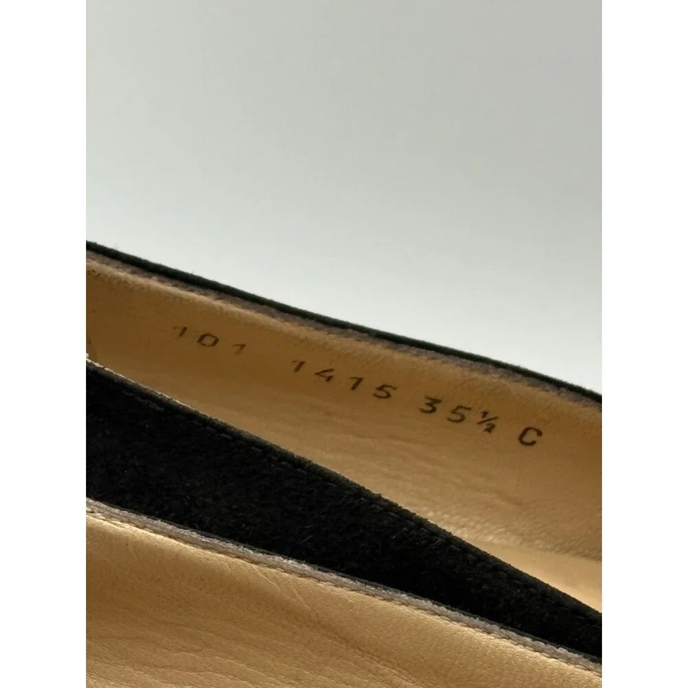 Gucci black suede